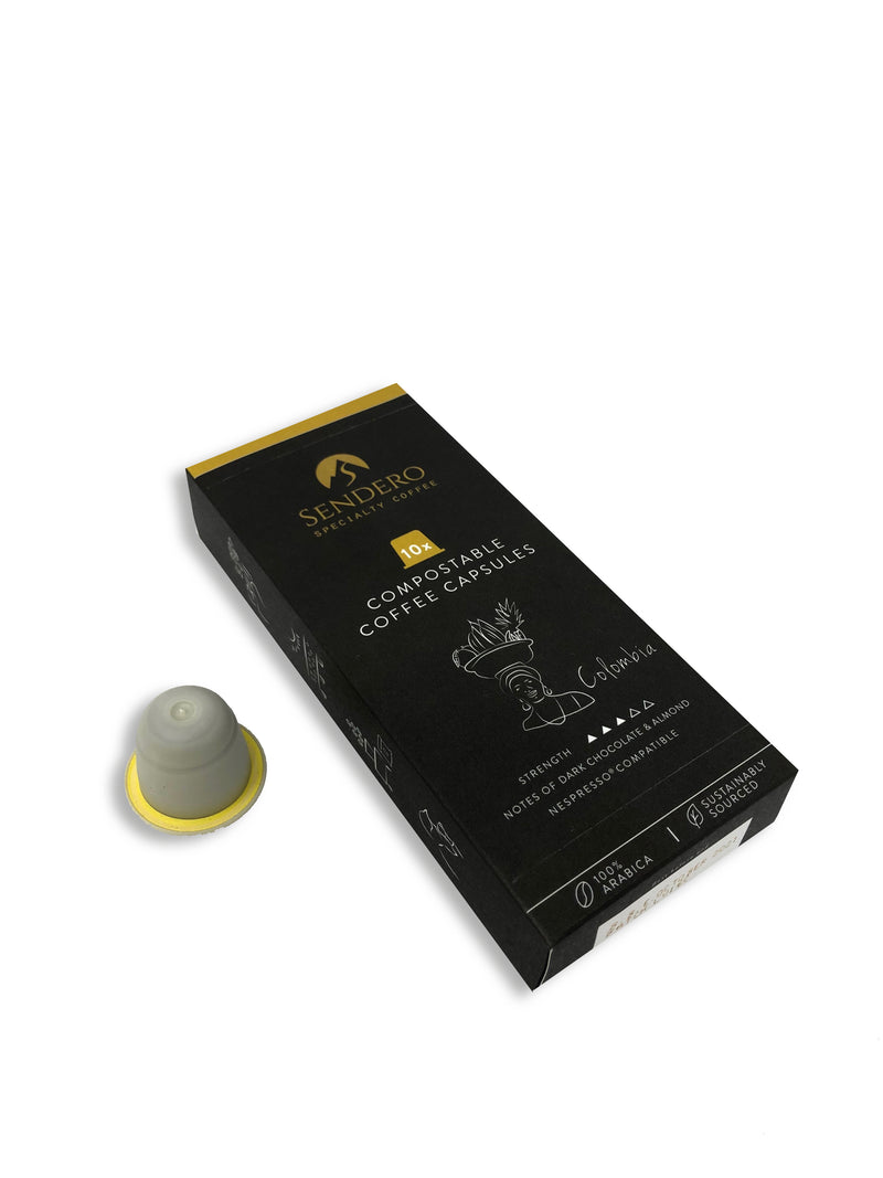 Colombia | 10 Compostable Capsules £0.49/capsule